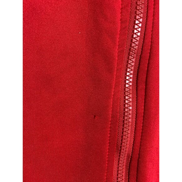 Huge Fashion Exchange Full Zip Jacket Track Suit Athletic Casual Red Men Sz 2XL - Picture 3 of 7